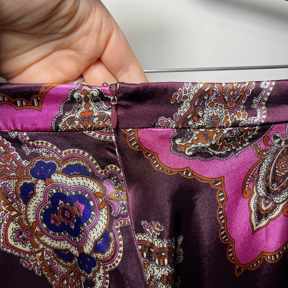 Annalee+Hope Women’s purple Paisley style flowy Skirt in size 2X - Picture 6 of 8